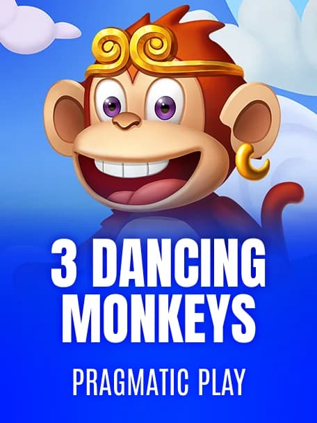 3 Dancing Monkeys slot poster