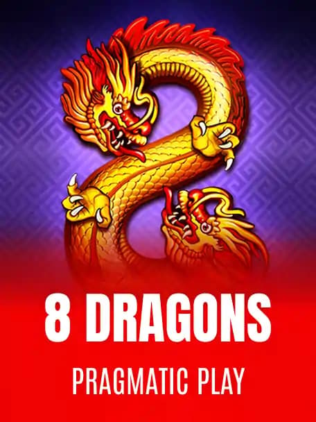 8 Dragons slot poster