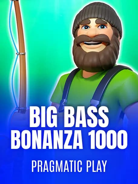 Big Bass Bonanza 1000 slot poster