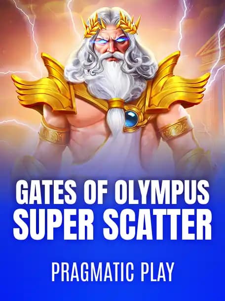 Gates of Olympus Super Scatter slot poster