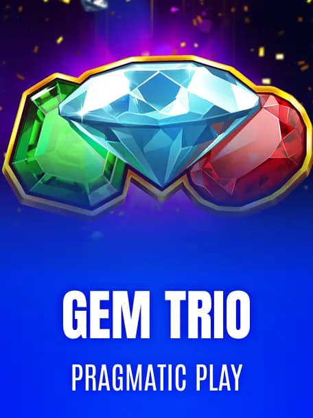 Gem Trio slot poster