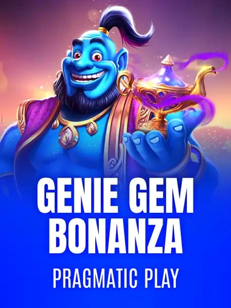 Genie’s Gem Bonanza slot poster