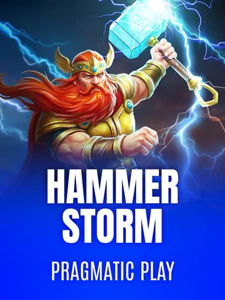 Hammerstorm slot poster