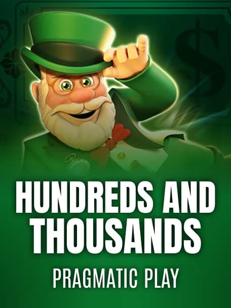 Hundreds and Thousands slot poster