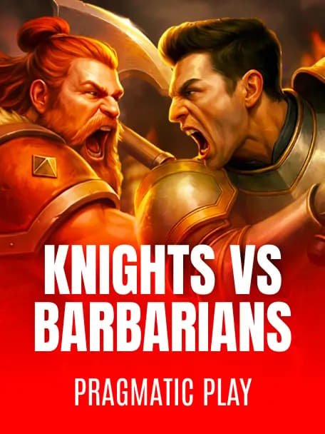 Knights vs Barbarians slot poster