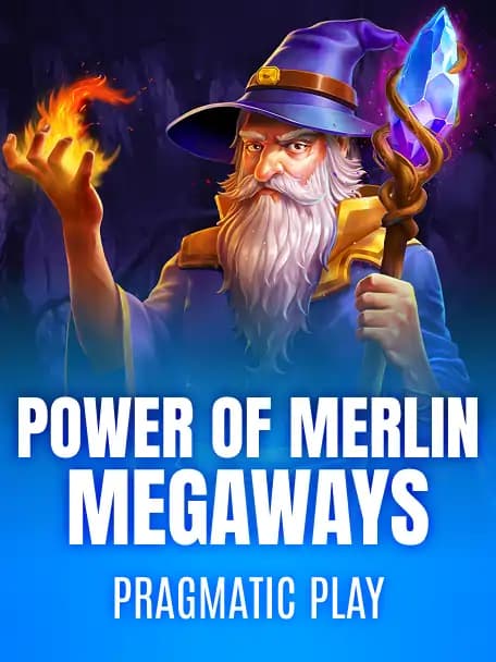 Power of Merlin Megaways slot poster
