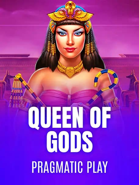 Queen of Gods slot poster