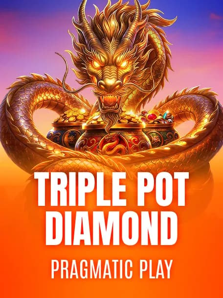 Triple Pot Diamond slot poster